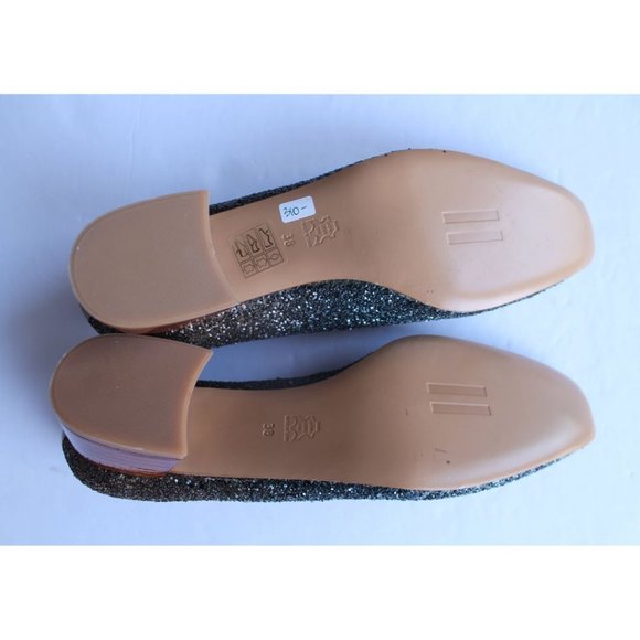 Miista Taissa Pump Morning Sky Glitter Size EU 38/ US 7.5 Anthropologie - Picture 9 of 10